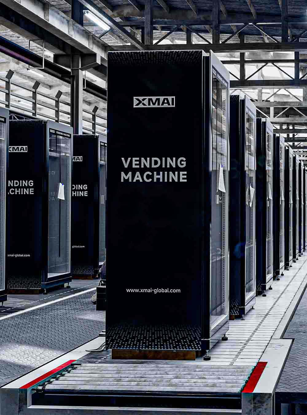 XMAI Smart Vending Machine Production Sample